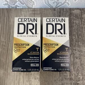 Certain Dri Clinical Strength Antiperspirant Deodorant Roll On EXP 11/26 Lot